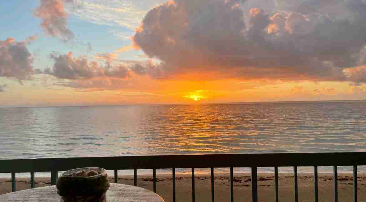 Balcony View at Sunrise