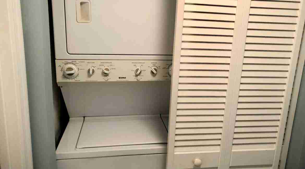 Washer and dryer