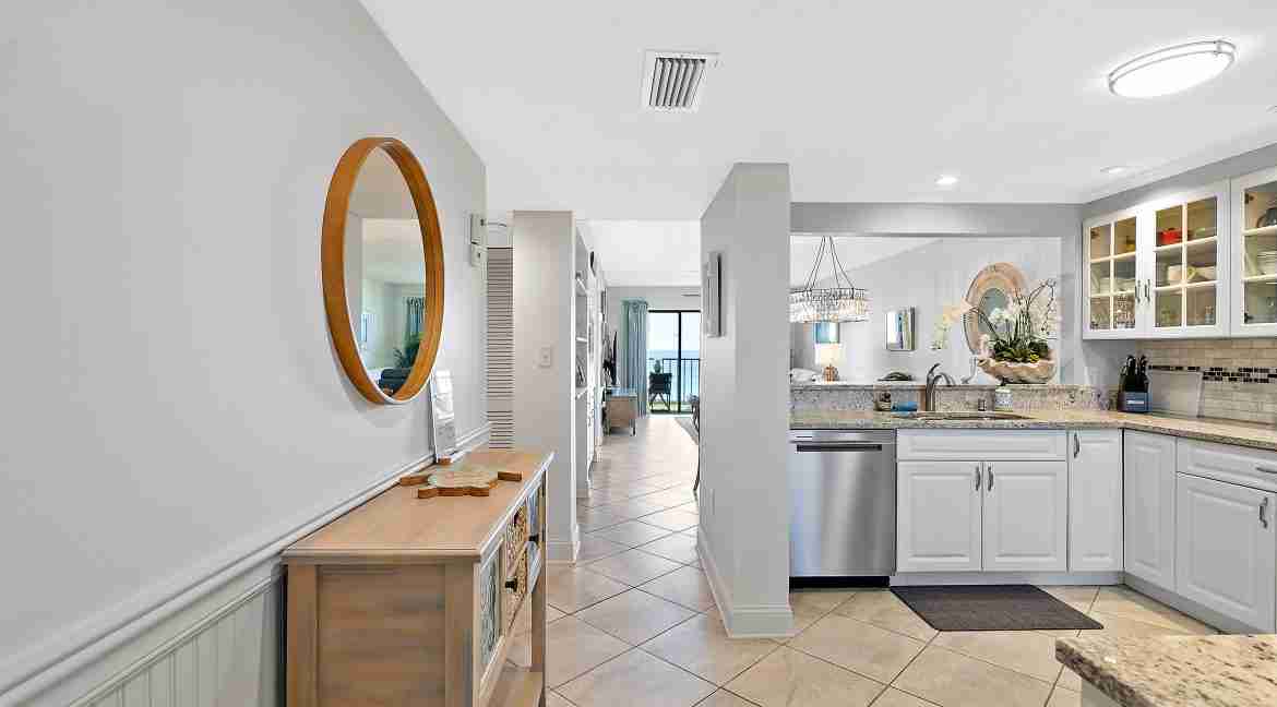 Elegant-Hallway-Luxury-Beachfront-Condo-Hutchinson-Island-South